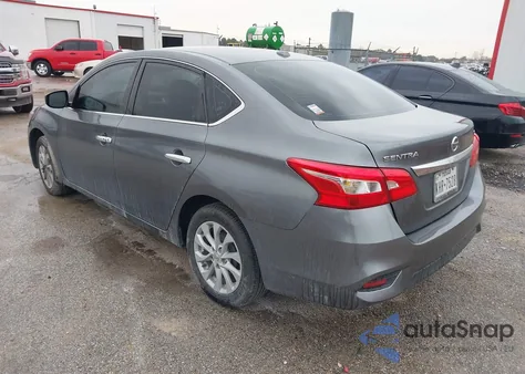 2018 Nissan Sentra Sv z USA, uszkodzony, nr VIN 3N1AB7AP3JY202800
